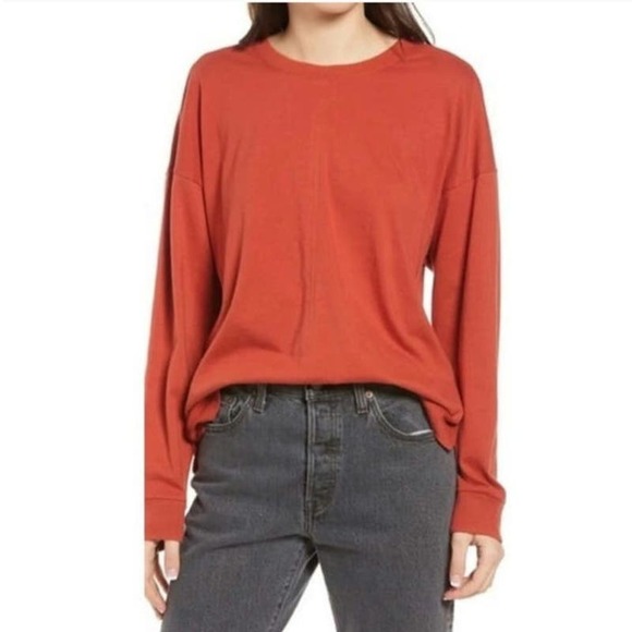 MADEWELL RE-SOURCED RELAXED FIT TEE, SIZE S - Picture 1 of 8